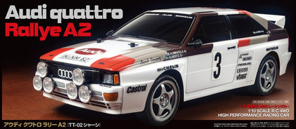 AUDI QUATTRO RALLYE A2 1/10 4WD CON REGOLATORE