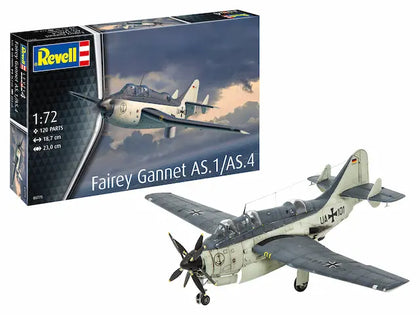FAIREY GANNET AS.1/AS.4 1/72 LUNGH 18.7 cm