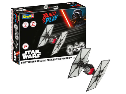 FIRST ORDER SPECIAL FORCES TIE FIGHTER C/LUCI E SUONI 1/51 LUNGH 14.4 cm