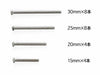 SET VITI ACCIAIO INOX 15/20/25/30 mm
