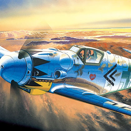 MESSERSCHMITT BF109G-14 1/72 LUNGH 124 mm