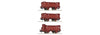 SET 3 CARRI MERCI APERTI FS H0 EP.II