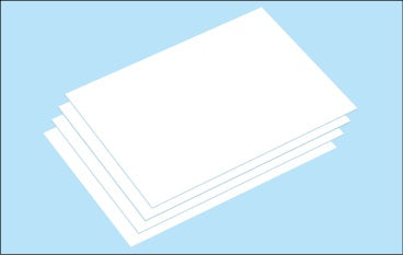 FOGLI PLA PAPER 0.05 4 PZ 25X35 cm