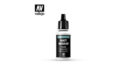 ACRILICO TRASPARENTE OPACO MEDIO 17 ml