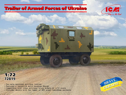 TRAILER OF ARMED FORCES OF UKRAINE 1/72