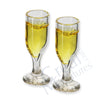 FLUTE CON CHAMPAGNE ALT.25 mm (PLASTICA)