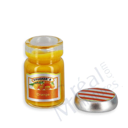 barattolo marmellata chiara con tappo apribile