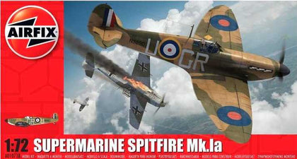 SUPERMARINE SPITFIRE MKIA 1/72 LUNGH 127 mm