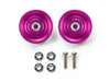 HG 19 mm TAPERED ALUMINIUM BALL RACE ROLLERS PURPLE