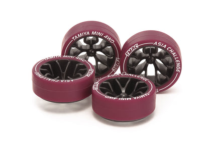SMALL DIA LOW FRICTION TIRES ASIA CHALLENGE PURPLE