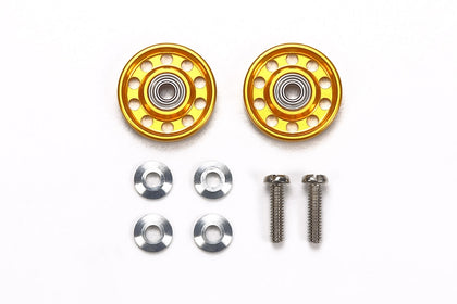 LIGHTWEIGHT 13mm ALUMINIUM ROLLERS GOLD