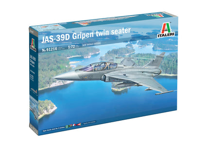 JAS-39D GRIPEN TWIN SEATER 1/72 LUNGH 19.6 cm