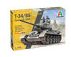 T-34/85 ZAVOD 12-1944 1/35 LUNGH 23.3 cm