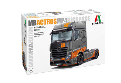 MB ACTROS MP4 BIG SPACE 1/24 LUNGH 26.9 cm