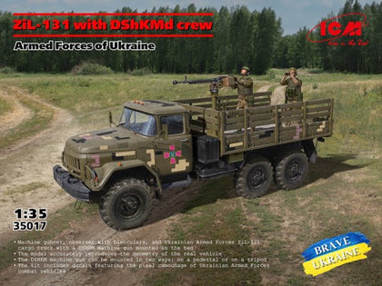 ZIL-131 WITH DSHKMD CREW 1/35