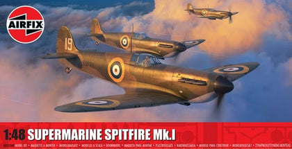 SUPERMARINE SPITFIRE MK I 1/48 LUNGH 192 mm