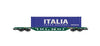 CARRO PORTACONTAINER TIPO SGNSS ITALIA FORZA AZZURRI FS H0