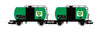 SET 2 CARRI CISTERNA A2 ASSI BP EP.IV FS H0