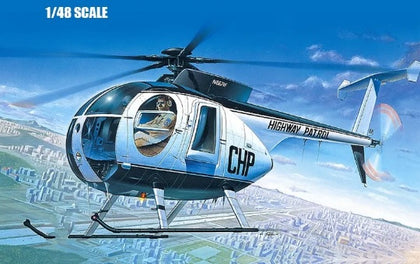 POLICE HELICOPTER 500D 1/48