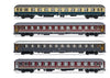 SET ITALIEN-HOLLAND EXPRESS 4 CARROZZE H0 FS