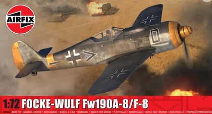 FOCHE-WULF FW190A-8/F-8 1/72 LUNGH 125 mm