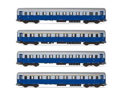 TRENO AZZURRO RAPIDO R30/R33  BLU/CELESTE EP.III FS H0