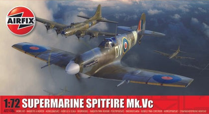 SUPERMARINE SPITFIRE MK.VC 1/72 LUNGH 131 mm