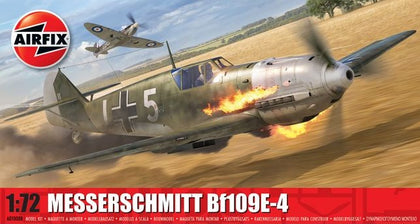 MESSERSCHMITT BF109E-4 1/72 LUNGH 120 mm