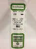 STRIP POLISTRENE 1.5X3.2 mm LUNGH 36 cm N.10 PZ