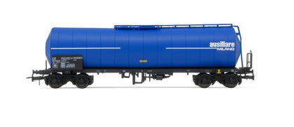 CARRO CISTERNA A CARRELLI AUSILIARE BLU EP.IV H0 FS