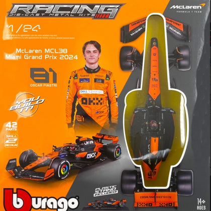McLAREN MCL38 MIAMI GRAND PRIX 2024 OSCAR PIASTRI 1/24