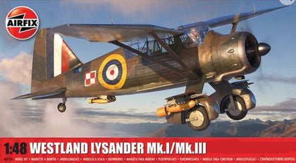 WESTLAND LYSANDER MK.I/MK.III 1/48 LUNGH 192 mm