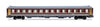 CARROZZA UIC-X 1979 2° CLASSE TRASPORTO DETENUTI EP.IV-V FS H0