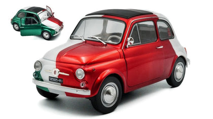 FIAT 500 TRIBUTE ITALIAN LIVERY 1965 1/18