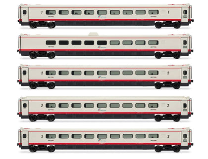 SET 5 CARROZZE AGGIUNTIVE FRECCIABIANCA FS H0