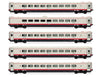 SET 5 CARROZZE AGGIUNTIVE FRECCIABIANCA FS H0