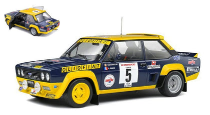 FIAT 131 ABARTH MONTECARLO 1977 DARNICHE/MAHE 1/18