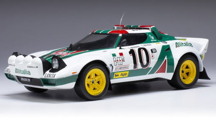 LANCIA STRATOS HF 10 RALLY MONTECARLO MUNARI/MAIGA 1/18