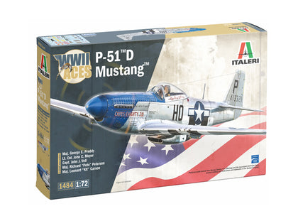P-51D MUSTANG 1/72 LUNGH 14 cm