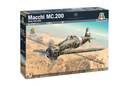 MACCHI C.200 SERIE XXI-XXIII 1/48 LUNGH 17 cm