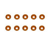 RONDELLA ALLUMINIO ANODIZZATA ORO 3 mm 10 PZ