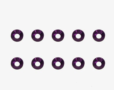RONDELLA ALLUMINIO ANODIZZATA VIOLA 3 mm 10 PZ