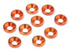 RONDELLA ALLUMINIO ANODIZZATA ARANCIO 3 mm 10 PZ