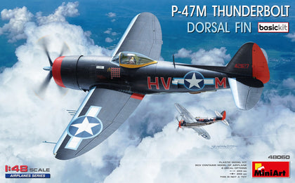 P-47M THUNDERBOLT DORSAL FIN 1/48