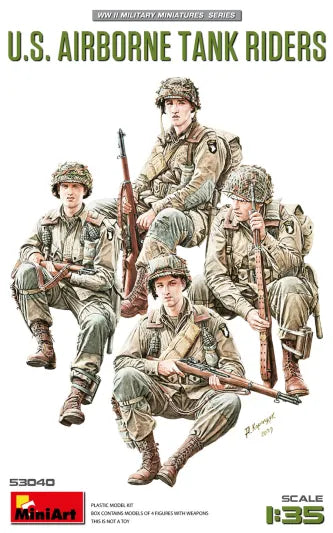 U.S. AIRBORNE TANK RIDERS 1/35