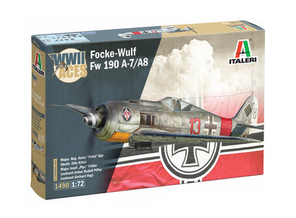 FOCKE-WULF FW 190 A-7/A8 1/72 LUNGH 12.4 cm
