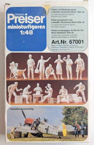 PILOTS AND GROUND CREW 1/48 LUFTWAFFE 1935-45