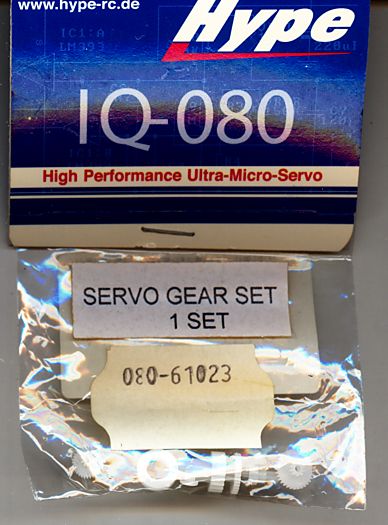 INGRANAGGI PER SERVO IQ-080