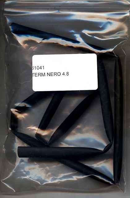 TERMORETRAIBILE NERO ø 4.8 mm LUNGH 50 cm