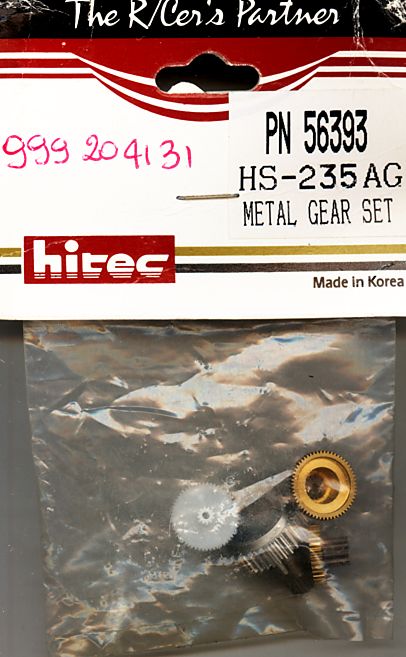 INGRANAGGI METALLO PER SERVO HITEC HS 235